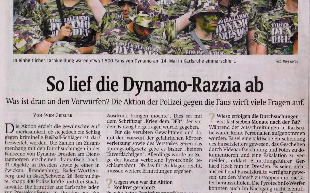 So lief die Dynamo-Razzia ab | SZ