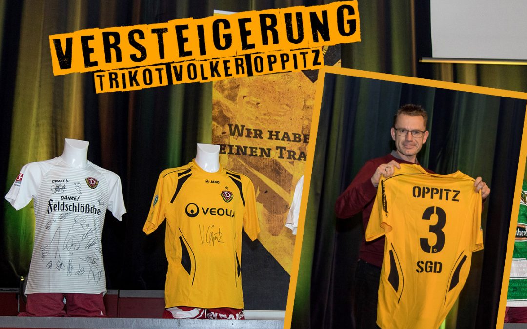 Versteigerung Trikot Volker Oppitz